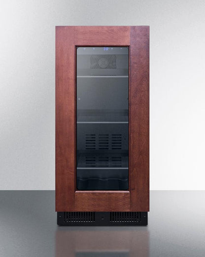 Summit ALBV15PNR 15" Wide Built-in Beverage Center, ADA Compliant (panel Not Included)