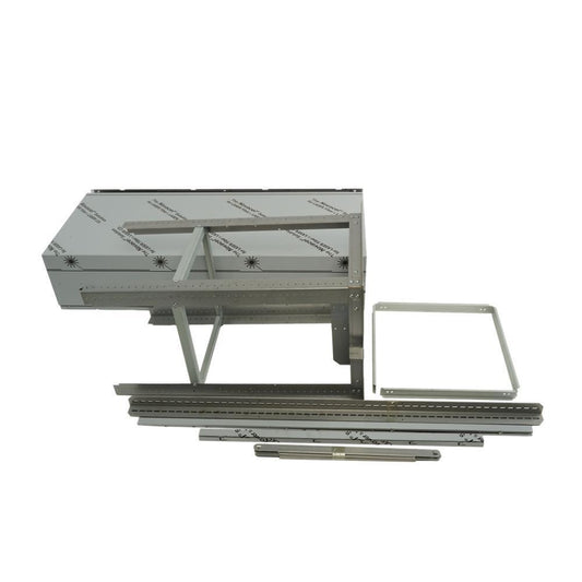 Kitchenaid W11522788 36" Range Hood Chimney Extension Kit, Stainless Steel, compatible model JVI0636LS, for ceilings between 8-7/8' to 10-1/2'