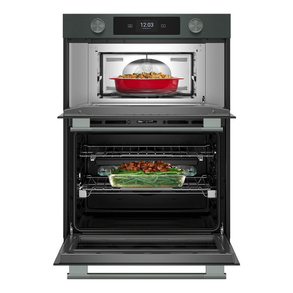 Kitchenaid KOEC930SJP 30-inch Smart Electric Combo Wall Oven with Intelligent Cooking Camera - Juniper