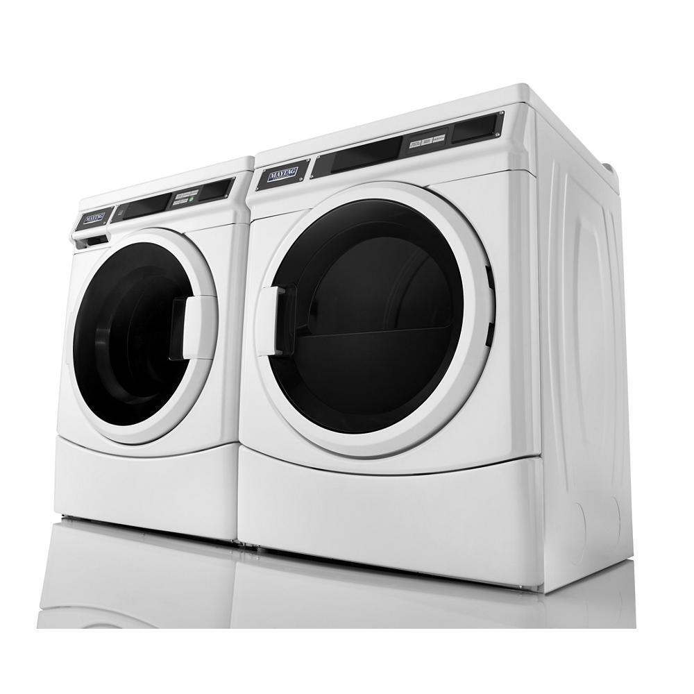 Maytag MDG28PRTGW Commercial Gas Dryer, Card Reader Ready or Non-Vend