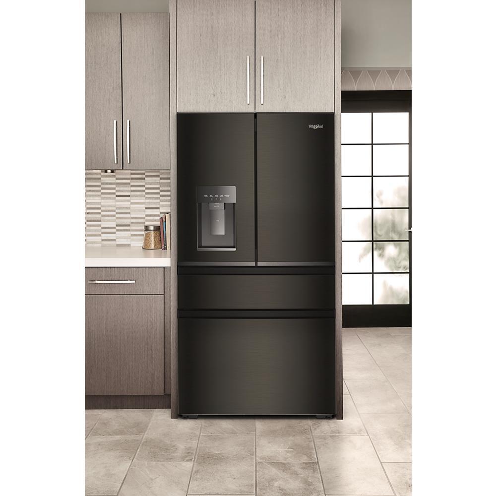 Whirlpool WRMC5036RV 36-inch Wide True Counter Depth 4-Door French Door Refrigerator - 22 cu. ft.