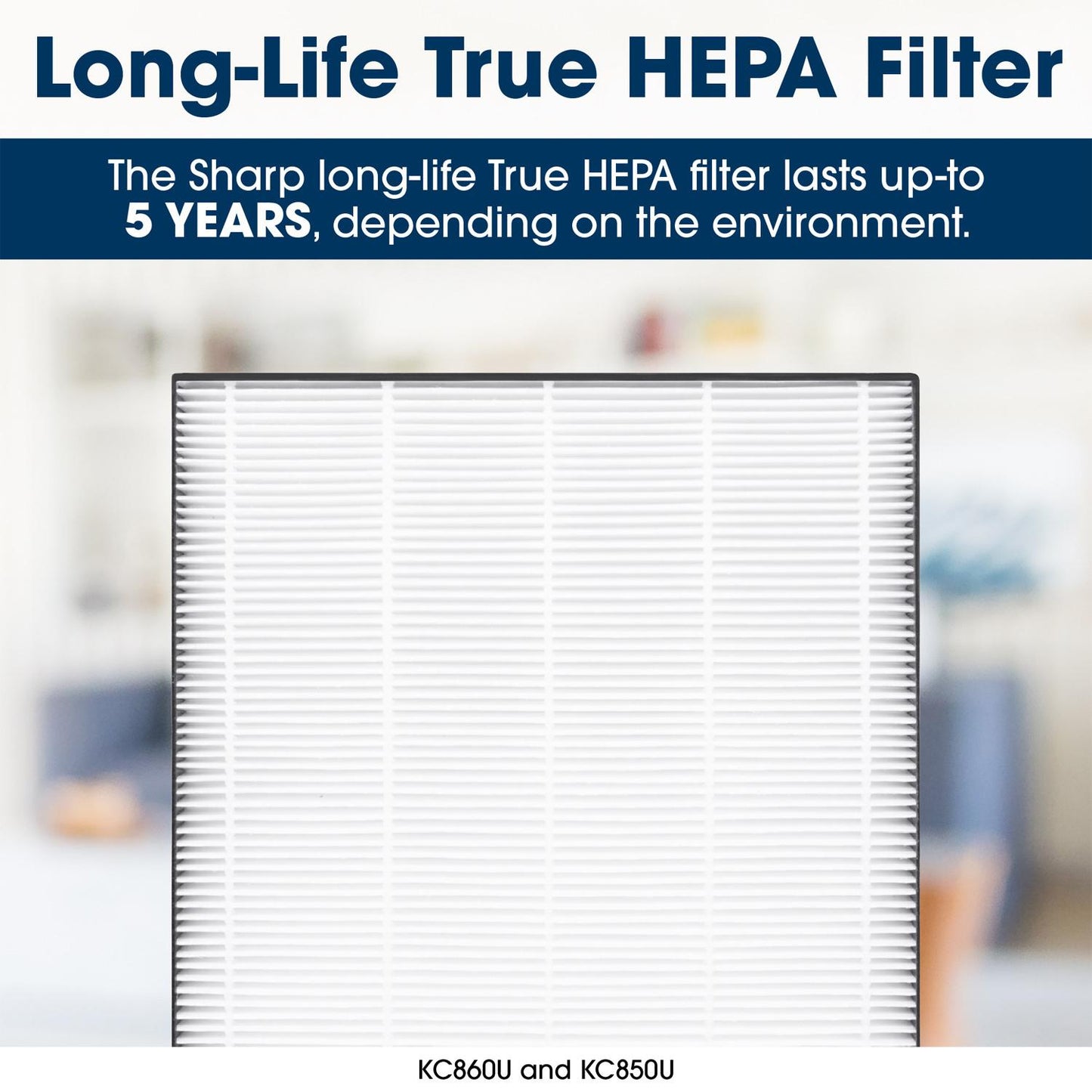 FZC150HFU Sharp True HEPA KC860U Replacement Filter