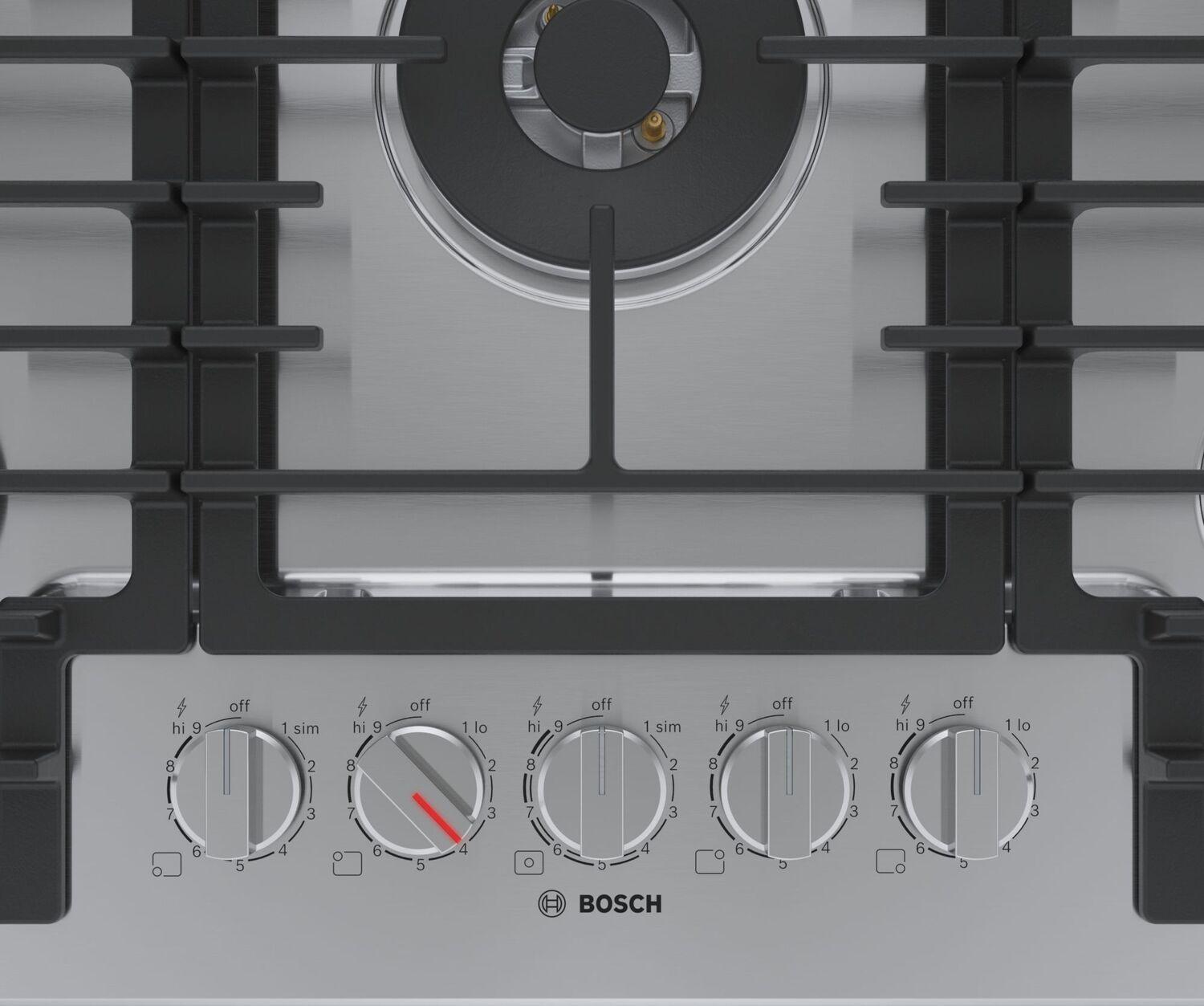 Bosch 800 Series Gas Cooktop 30" Stainless steel NGM8058UC