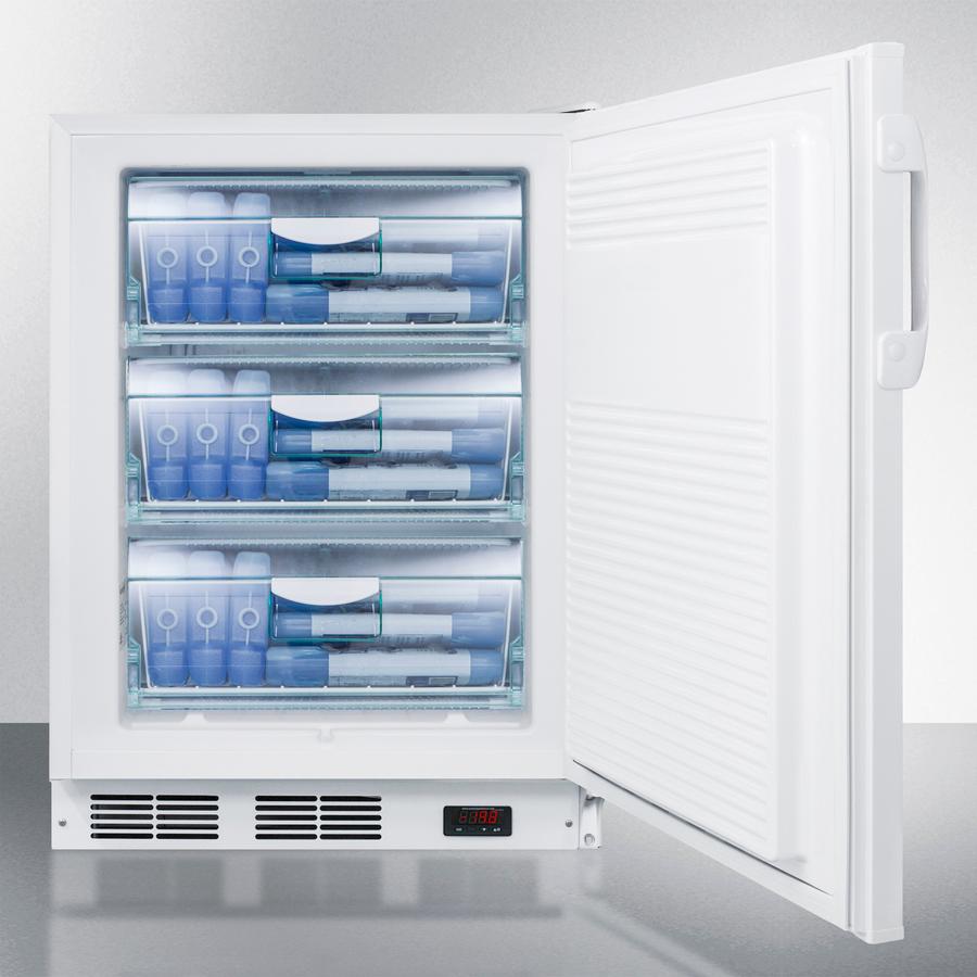 Summit VT65MLBIADA 24" Wide Built-in All-freezer, ADA Compliant