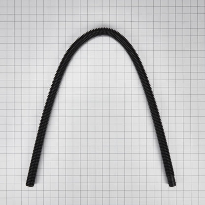 Maytag 8318155 4' Black flexible washer drain hose extension with molded end (fits Duet, Performance, Cabrio, Bravos) - 1 pack