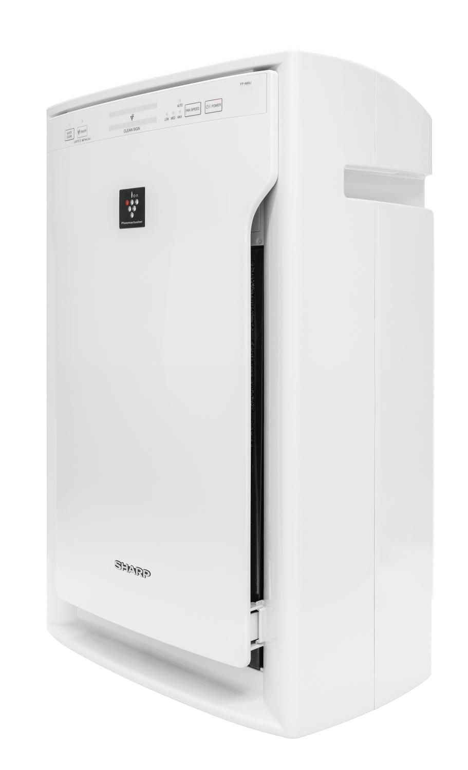 FPA80UW Sharp Plasmacluster Ion Air Purifier with True HEPA for Large Rooms