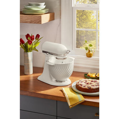 Kitchenaid KSM2CB5MR 5 Quart Meringue Ceramic Bowl