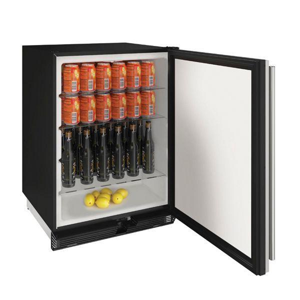 U-Line 1024r 24" Refrigerator With Stainless Solid Finish (115 V/60 Hz Volts /60 Hz Hz)