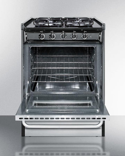 Summit TTM61027BRSW 24" Wide Gas Range