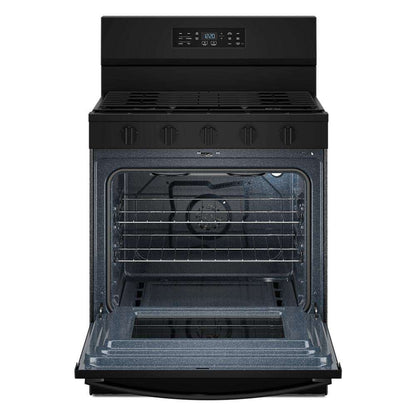 Whirlpool WFGS5730SB 30-inch Gas Range with Air Cooking Technology and EZ-2-Lift™ Hinged Grates