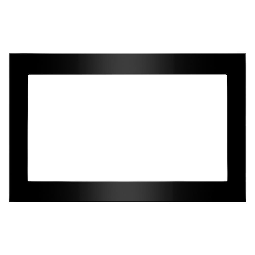 Whirlpool MTK2230PB 30 in. Trim Kit for 2.2 Cu. Ft. Countertop Microwave