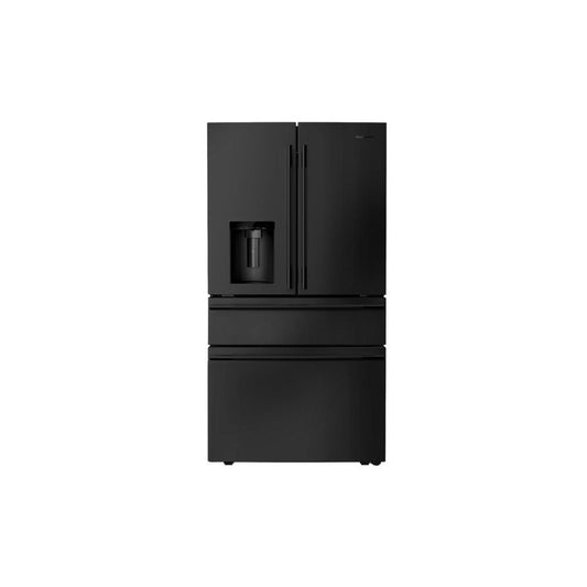 Kitchenaid KRMF436SBE 29 cu. ft. French Door Refrigerator with Exterior Water and Ice and FreshChill™ Full-Width Refrigerated Drawer