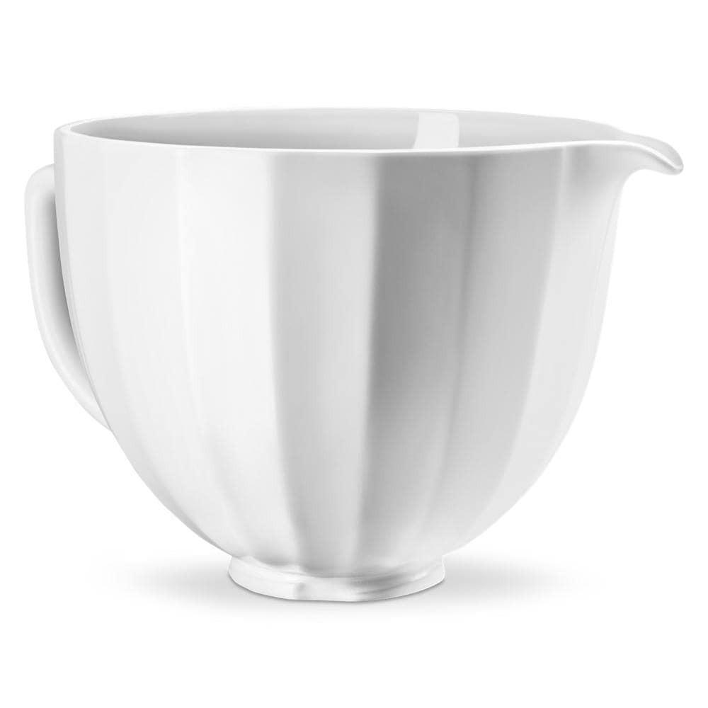 Kitchenaid KSM2CB5PWS 5 Quart White Shell Ceramic Bowl