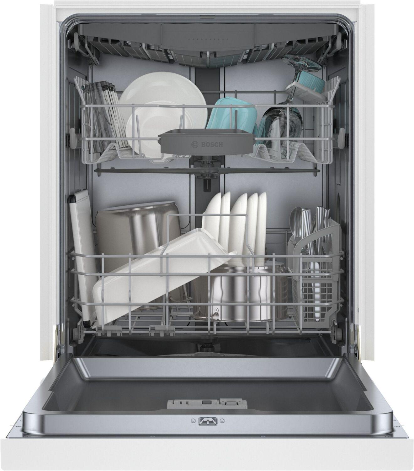 Bosch SHE53C82N 300 Series, built-under dishwasher, 24'', White