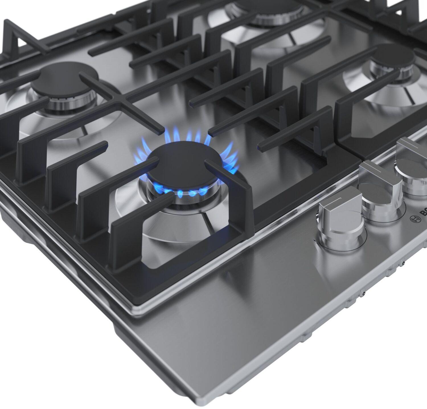 Bosch 500 Series Gas Cooktop 24" Stainless steel NGM5458UC