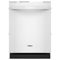 Whirlpool WDT550SAPW 44 dBA ADA Compliant Dishwasher Flush with Cabinets with 3rd Rack