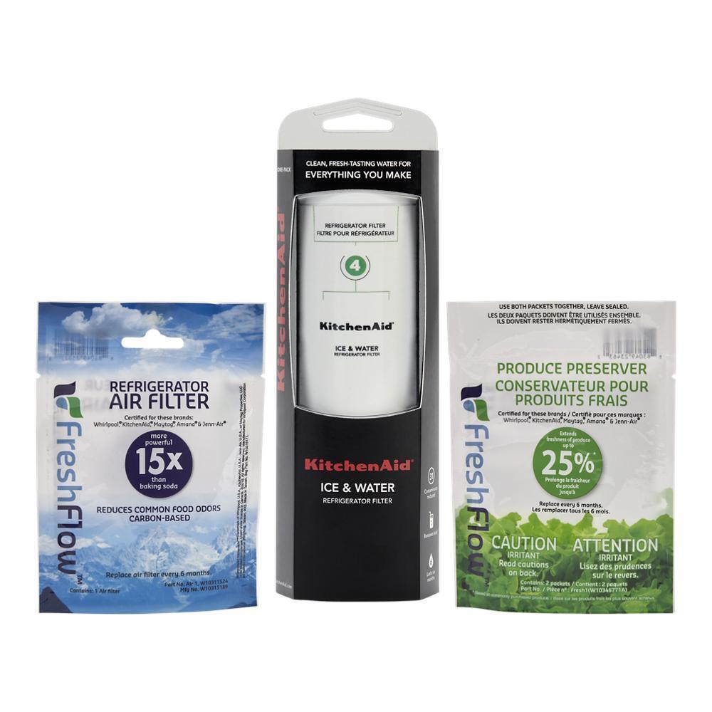 KAD4RXD1 KitchenAid Refrigerator Water Filter 4 - KAD4RXD1 (Pack of 1)
