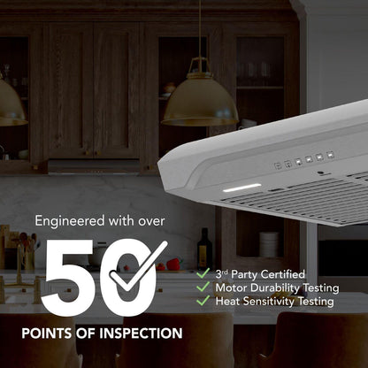 Broan ALT4306SS Alta 30-Inch 640 MAX Blower CFM 0.8 Sones Stainless Steel Range Hood