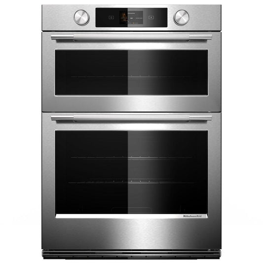 Kitchenaid KOEC727SPS Smart Combo Wall Oven with Assisted Cook Cycles