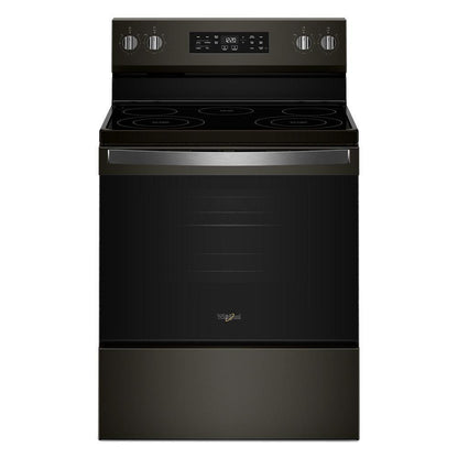 Whirlpool WFES4530SV 30-inch Electric Range with Air Cooking Technology and Steam Clean