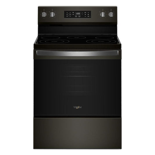 Whirlpool WFES4530SV 30-inch Electric Range with Air Cooking Technology and Steam Clean