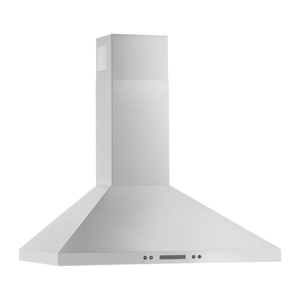 Whirlpool WVW93UC0LS 30" Chimney Wall Mount Range Hood with Dishwasher-Safe Grease Filters