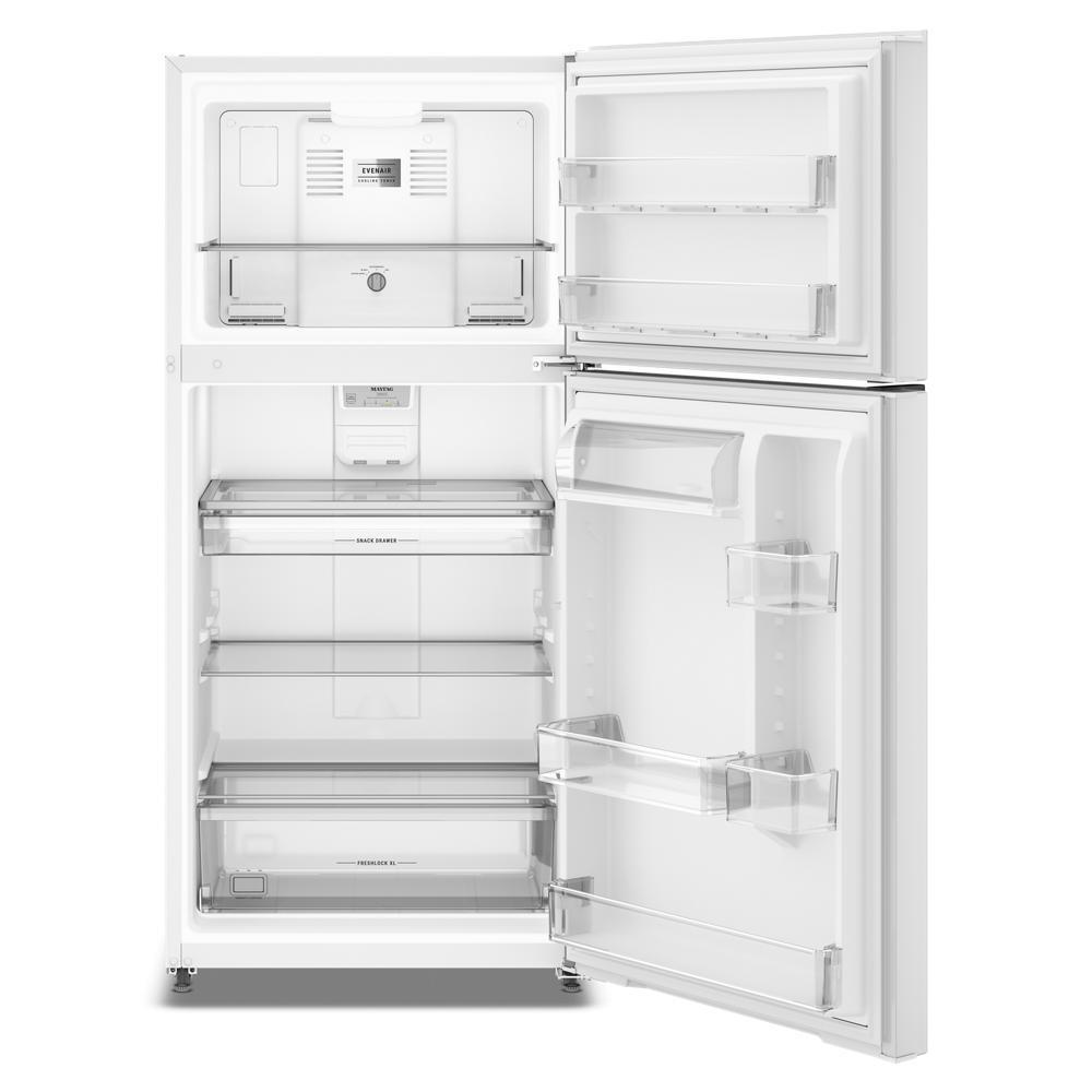 Maytag MRTX5119SW 30-Inch Wide Top-Freezer Refrigerator with Garage Mode-19 Cu. Ft.