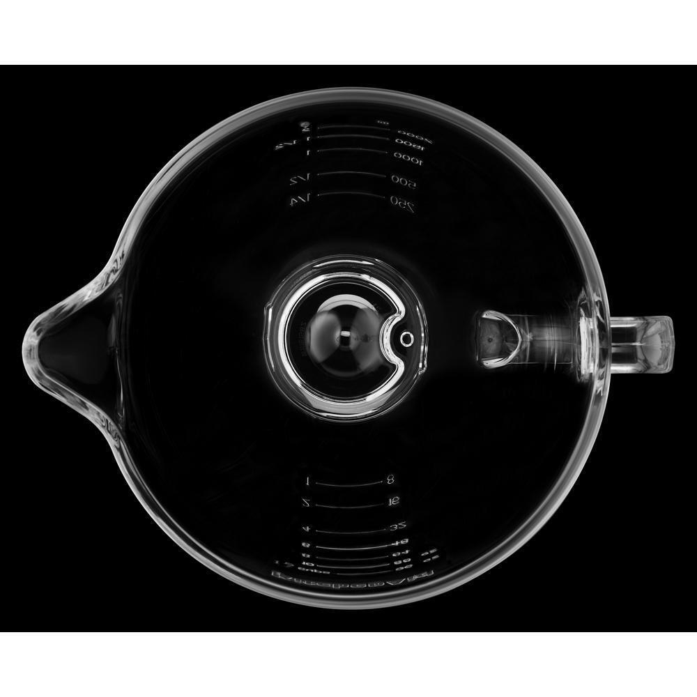 Kitchenaid KSM5GB 5 Quart Tilt-Head Glass Bowl with Measurement Markings & Lid