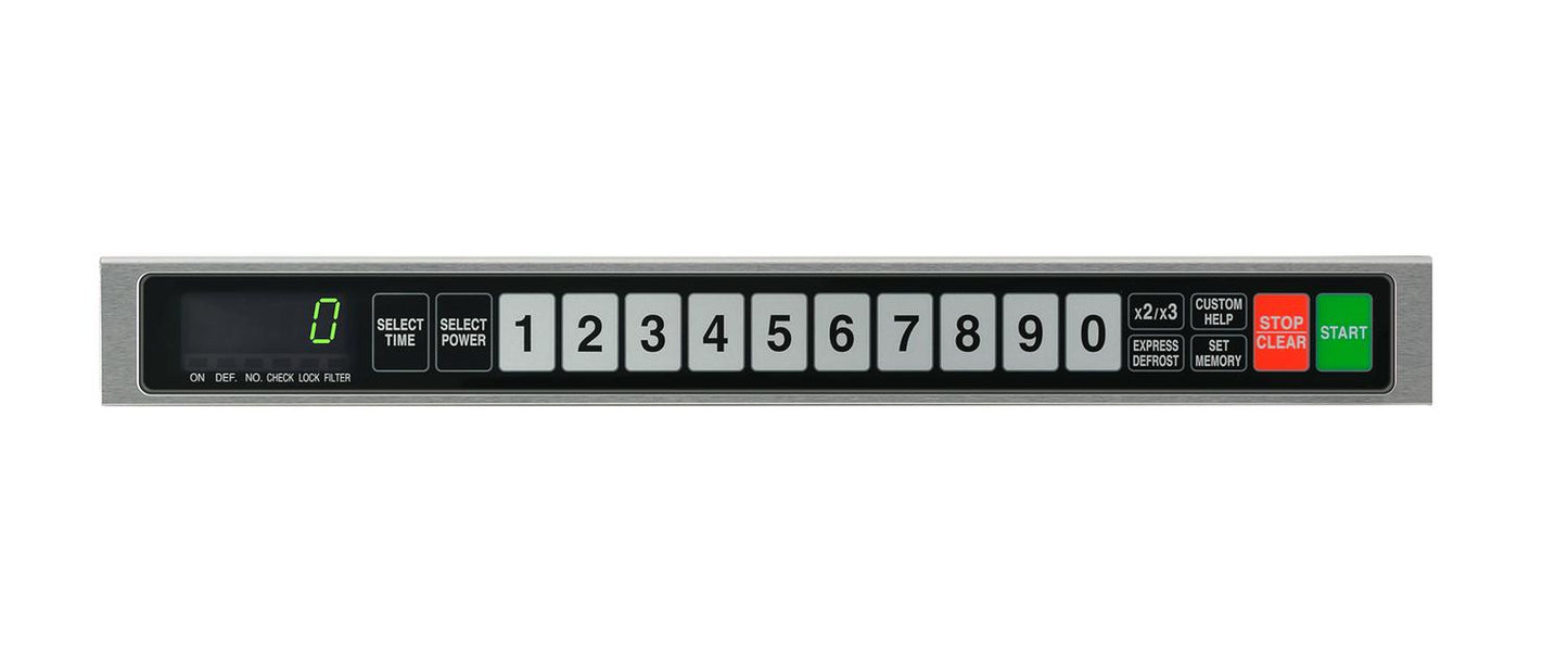 RCD2200M Sharp TwinTouch 2200 Watt Commercial Microwave Oven with Dual TouchPads