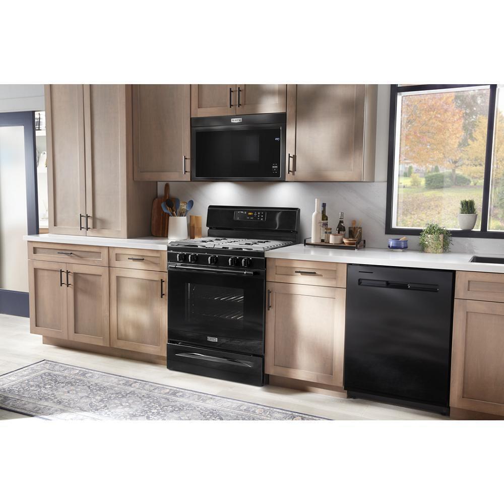 Maytag MMMF6030PB Over-the-Range Flush Built-In Microwave - 1.1 Cu. Ft.