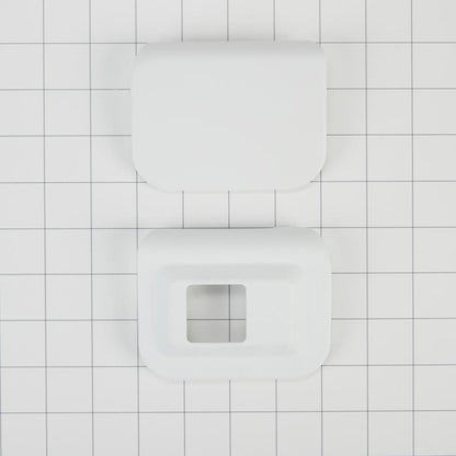 Maytag W10895133 Dryer Door Reversal Kit, white-colored, for Advantage Maytag models with magnets