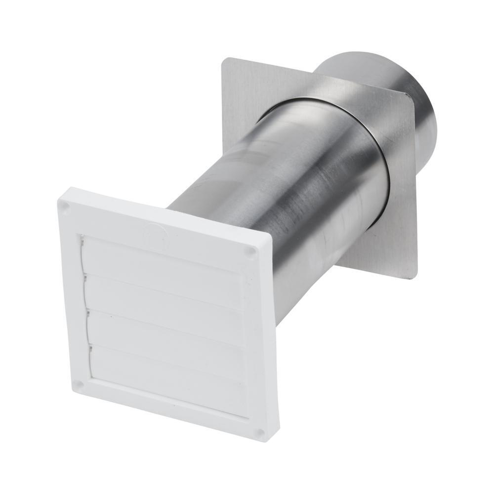 Maytag 8212662 Dryer Louvered Vent of 4" opening with 10.5" tail pipe and back draft flapper