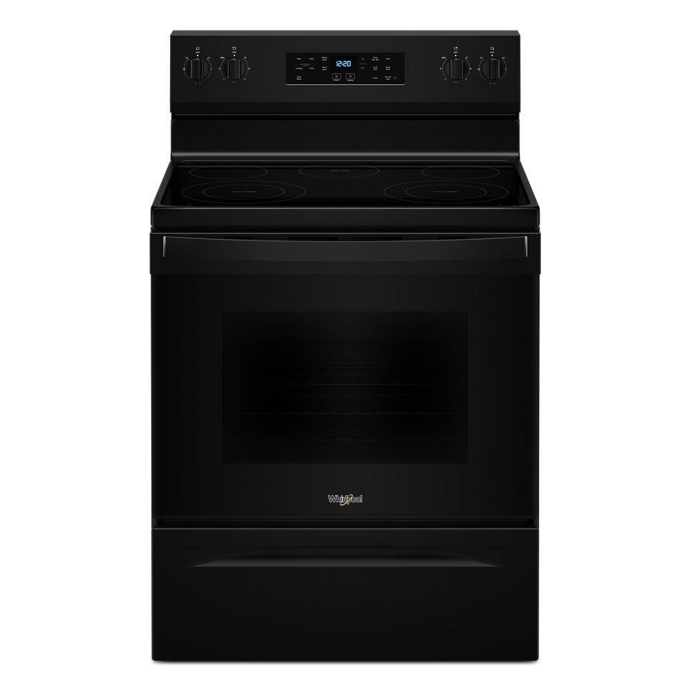 Whirlpool WFES3330RB 30-inch Electric Range with Steam Clean