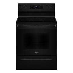 Whirlpool WFES3330RB 30-inch Electric Range with No Preheat Mode and Steam Clean