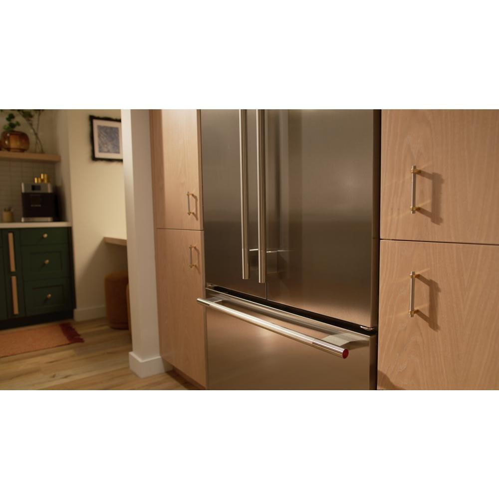 Kitchenaid KBFN536TPA 20.8 Cu. Ft. 36" Built-In Panel-Ready French Door Bottom Mount Refrigerator with Platinum Interior