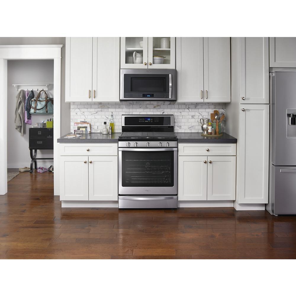 Whirlpool WFG770H0FZ 5.8 Cu. Ft. Freestanding Gas Range with Fingerprint-Resistant Stainless Steel