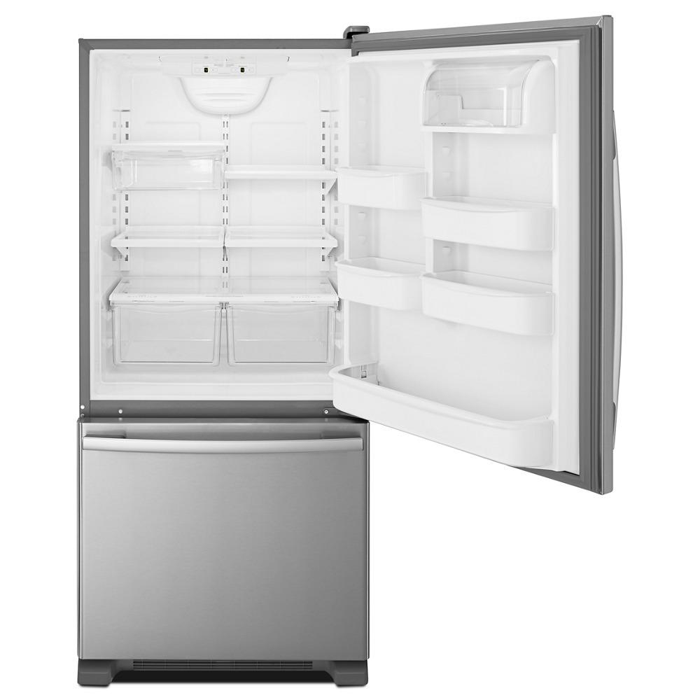 Amana ABB1924BRM 29-inch Wide Bottom-Freezer Refrigerator with EasyFreezer™ Pull-Out Drawer -- 18 cu. ft. Capacity