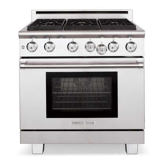 American Range ARR366DFV3 Iconica 36 Inch Cuisine Range
