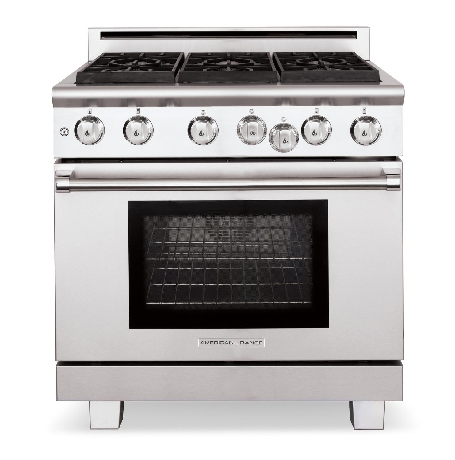 American Range ARR364GRDFV3 Iconica 36 Inch Cuisine Range