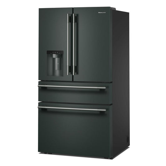 Kitchenaid KRMF436SJP 29 cu. ft. French Door Refrigerator with Exterior Water and Ice and FreshChill™ Full-Width Refrigerated Drawer