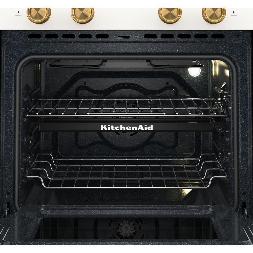 Kitchenaid KSES530SPL 5.3 Cu. Ft. Smart Slide-in Electric Range with Two Even-Heat™ Hyper Elements and Convection Cooking Modes