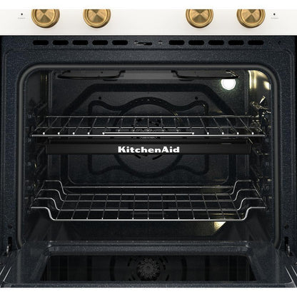 Kitchenaid KSES530SPL 5.3 Cu. Ft. Smart Slide-in Electric Range with Two Even-Heat™ Hyper Elements and Convection Cooking Modes