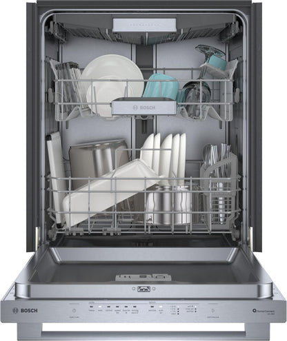 Bosch SHX65CM5N 500 Series, built-under dishwasher, 24'', Brushed steel anti-fingerprint