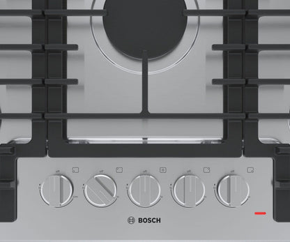 Bosch NGM5059UC 500 Series, Gas hob, 30'', Stainless steel