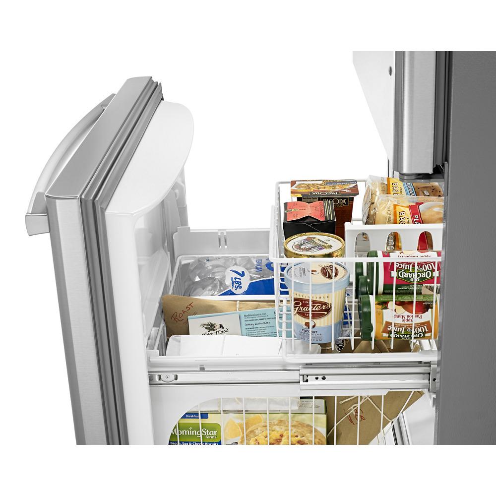 Amana ABB1924BRM 29-inch Wide Bottom-Freezer Refrigerator with EasyFreezer™ Pull-Out Drawer -- 18 cu. ft. Capacity