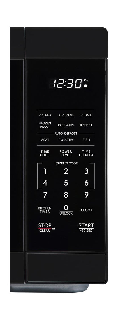 SMC1161KB Sharp 1.1 cu. ft. 1000W Black Countertop Microwave Oven