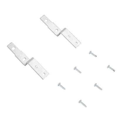 Kitchenaid W11404611 Washer & Dryer Stacking Kit with 23" adhesive pads (2), 2 galvanized steel brackets, and 4 screws
