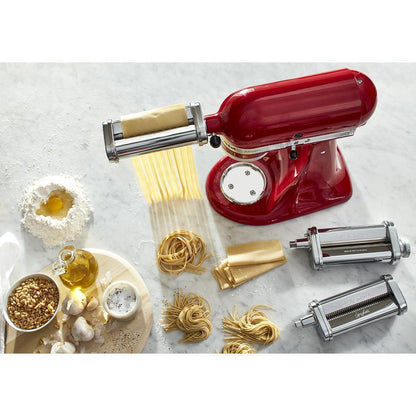 Kitchenaid RKSMPRA Refurbished 3-Piece Pasta Roller & Cutter Set