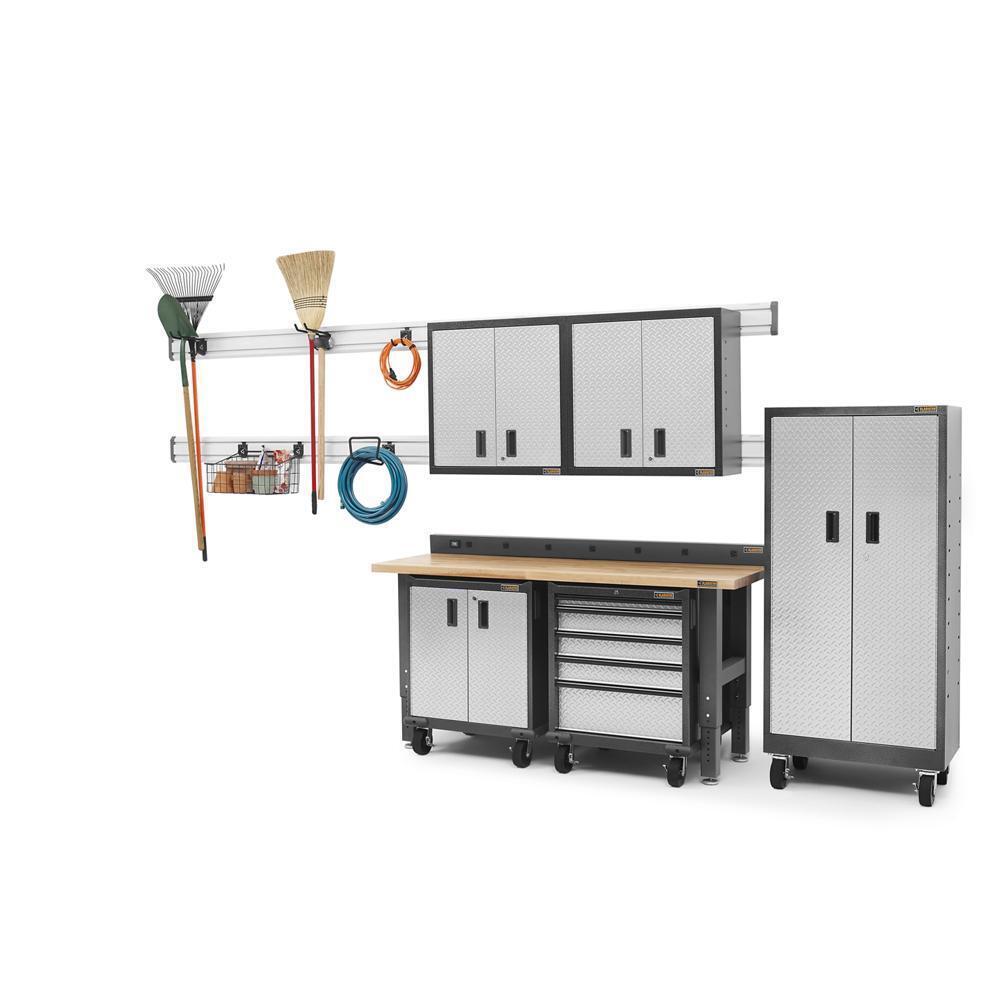 Gladiator GAWB06HWEG 6' Adjustable Height Hardwood Workbench