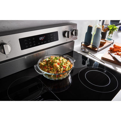 Maytag MFES7030SZ 30-Inch Wide Electric Range With Grill Mode and No Preheat Air Fry - 5.3 cu. ft.